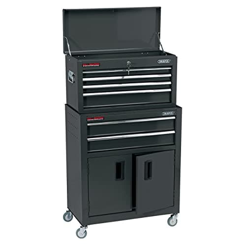 Image of Draper Tool Chest Lockable| Portable Tool Cabinet Garage Storage | 6 Drawer Rolling Storage Trolley | Heavy Duty Tool Box On Wheels | 19572