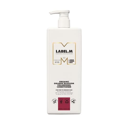 Image of LABEL.M Organic Orange Blossom Volumising Conditioner 1000ml – With Recyclable Pump