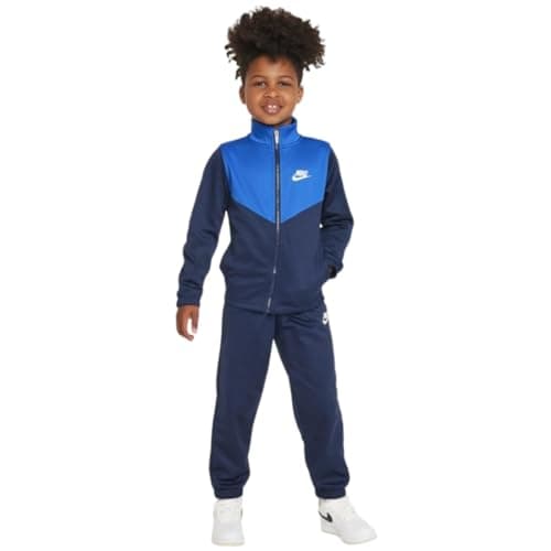 Image of Nike Kids Lifestyle Essnetials Track Suit, Midnight Navy, 6/7 Years