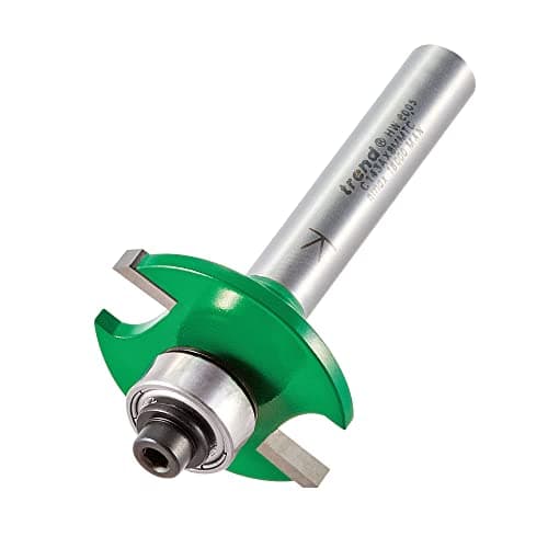 Image of Trend CraftPro Slotting Router Cutter, 8mm Shank, 31.8mm Diameter, 3mm Cut Depth, Tungsten Carbide Tipped, C143AX8MMTC