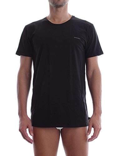 Image of Diesel Men's Essentials Randal Crew T-Shirt - Black - Large