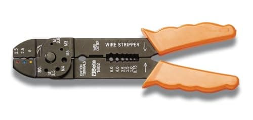 Image of Beta 16020001 Model 1602 Crimping Plier for Insulated Terminals, Light Series, 0.75mm-6mm