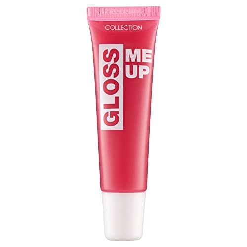 Image of Collection Cosmetics Lasting High-Shine, Non-Sticky, Gloss Me Up Scented Lip Gloss, 10ml, Pink, Raspberry