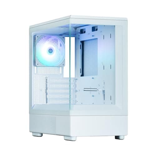 Image of Zalman P10 Mini Tower PC Case (White)