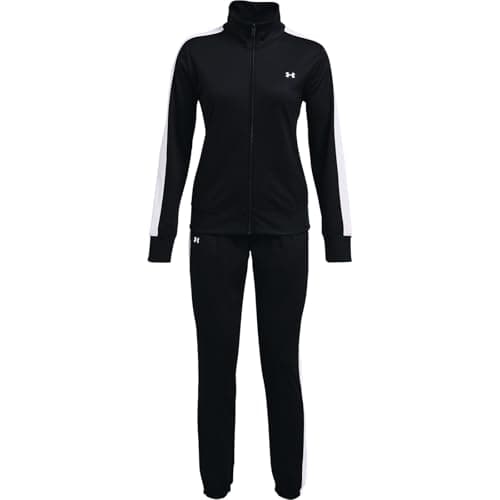 Image of Under Armour Tricot Tracksuit Black