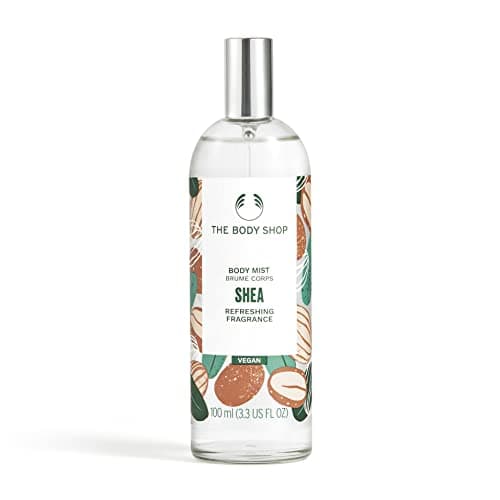 Image of The Body Shop Shea Body Mist (1x 100ml), Vegan Body Mist with Nutty Scent, Refreshing Fragrance for Women, Perfect Body Mist Spray, 97% Ingredients of Natural Origin