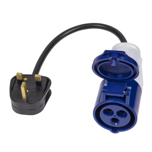 Image of Worksafe WSP1316 13A/16A Trailing Plug & Cable Set