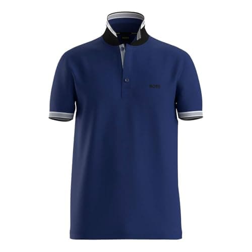 Image of BOSS Men's Polo Shirt, Navy 419, L