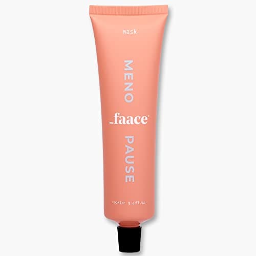 Image of Faace Menopause Moisturiser and Face Mask | Daily Anti-Aging Cream for Ageing Skin | Collagen | Rose Water and Rosehip Oil | Vegan and Organic Skincare | 100 ml