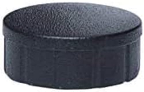Image of MAUL MAULsolid Magnets, Diameter 15 mm (Pack of 10), Mini Magnets Made of Plastic with 150 g Adhesive Force, Strong for Whiteboard and Magnetic Board, Ideal for Office, Home Office and Workshop, Black