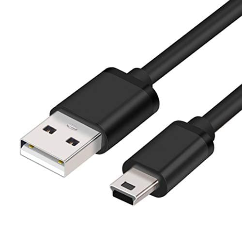 Image of MaxLLTo 6ft Extra Long Mini USB Cable for Sony Handycam DCR-SR82 / DCR-SR82C / DCR-SR85 / DCR-SR87 / DCR-SX40 / DCR-SX41 / DCR-SX60, 2 in 1 Multi-Function Data Cable