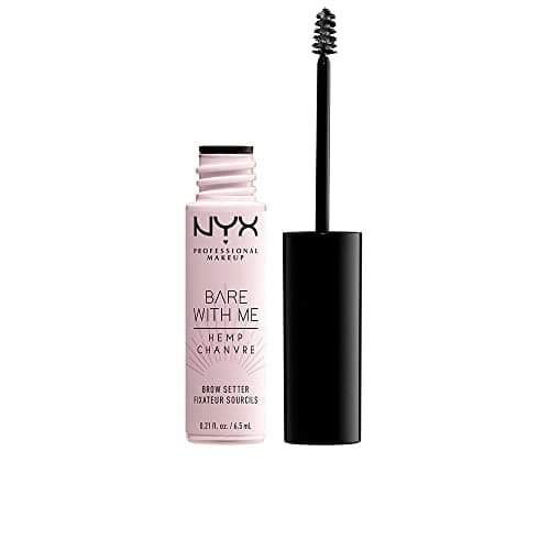 Image of NYX Professional Makeup Bare with Me Hemp Brow Setter, for Eyebrow Shaping, Soft to Firm Hold, Conditioning Hemp Seed Oil, Clear Finish