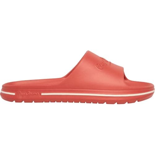 Image of Pepe Jeans Men's Beach Slide M Shoes, Orange(Tangerine Orange), 11 UK