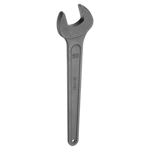 Image of sourcing map Single Open Ended Spanner Wrench, 30mm (1 3/16-inch), Thicken Carbon Steel Open End Wrench Tool for Automotive Repair and Furniture Assembly, Grey
