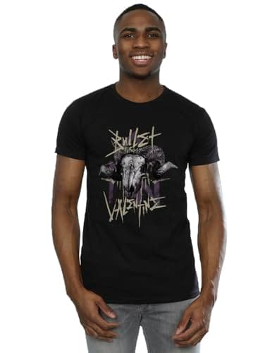 Image of Absolute Cult Bullet for My Valentine Men's Goat Skull T-Shirt Black XX-Large