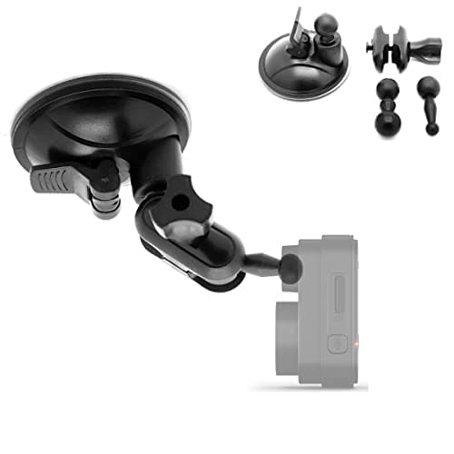 Image of ChargerCity Dash Cam Suction Cup Mount for Garmin Dash Cam 20 25 30 45 46 47 55 56 57 65 66 67W Mini 2 and Speak Tandem