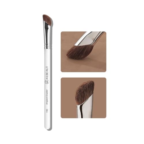 Image of Albeaut Angled Shadow Brush Nose Contour Makeup Brush (190 angled shader)