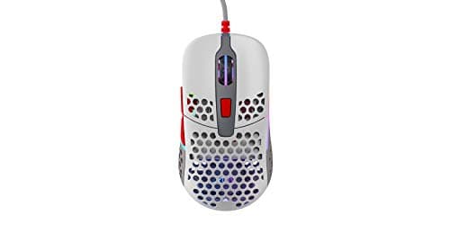Image of Xtrfy M42 RGB - Superlight Gaming Mouse - Wired with State-of-the-Art Pixart 3389 Sensor - Modular Housing with 2 Sizes Included - Adjustable RGB Backlight - Retro Edition