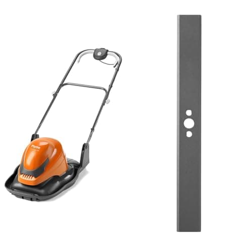 Image of Flymo SimpliGlide 360 Hover Lawn Mower - 1800W Motor, 36cm Cutting Width, Folds Flat & FLY096 Metal Blade 36cm for SimpliGlide 360, EasiGlide 360/360V, EasiGlide Plus 360V - 529370890, Metalic