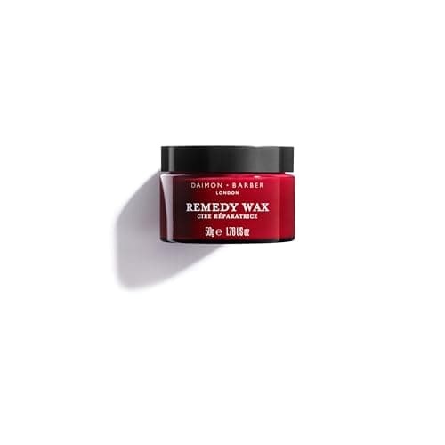 Image of Daimon Barber Argan Oil Remedy Hair Wax, Mens Styling Wax For Added Control and Texture, Medium Shine and Light to Medium Hold, Ideal for Slick Backs 1.76 Oz