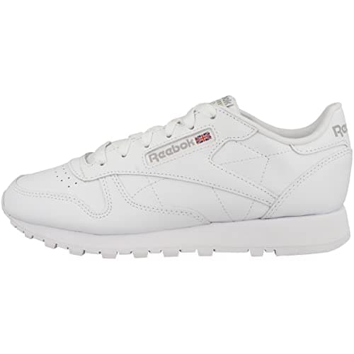 Image of Reebok Women Classic Leather Sneaker, FTWR White/FTWR White/Pure Grey 3, 8