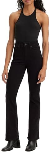 Image of Levi's Women's Plus Size 725™ High Rise Bootcut Jeans, Black Sheep, 22 S