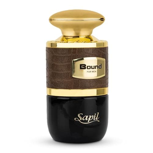 Image of Sapil Bound Eau de Toilette for Men, 100ml – Bold and Fresh Fruity, Spicy, and Amber Fragrance with Tonka, Leather, and Lavender for a Distinct Masculine Signature