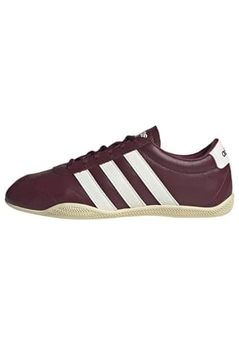 Image of adidas Women's Grand Court LO Shoes, Shadow red/Off White/Shadow red, 6 UK