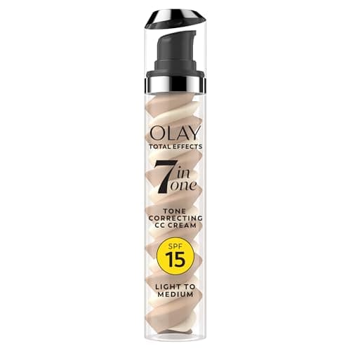 Image of Olay Total Effects 7-In-1 Tone Correcting Uv Moisturizer, Light To Medium - 1.7 Oz