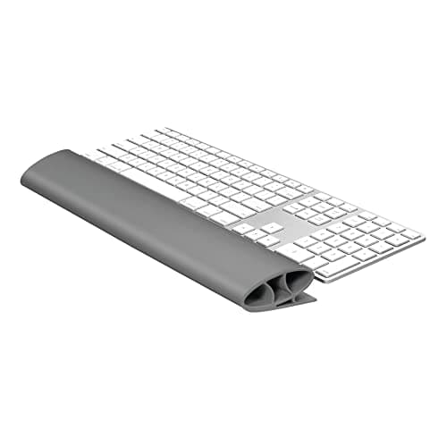 Image of Fellowes I-Spire Series Keyboard Wrist Rocker/Pad with Rocking Motion Support, Gray (9314601)