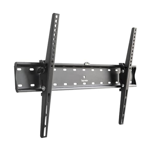 Image of Vultech BTV-T3270LITE Fixed Wall Bracket for LED Flat Panel TV LCD Plasma from 32'' to 70'' VESA 600x400, 400x400, 400x200, 300x300, 200x200 40kg Heavy Duty Stand and Bubble Level