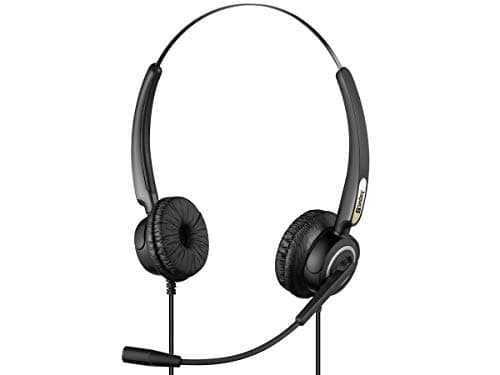 Image of Sandberg USB Office Headset Pro Stereo | Wired Headset with Microphone | Office Headphones with USB A Connector | Adjustable Headband | Hearing Damage Control (max. 118 db) | Lightweight, Over Ear