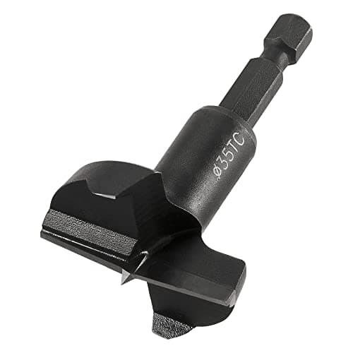 Image of Trend Snappy 35mm TCT Machine Bit for Circular Hinge Drilling, Quick Release System, SNAP/MB/35TC