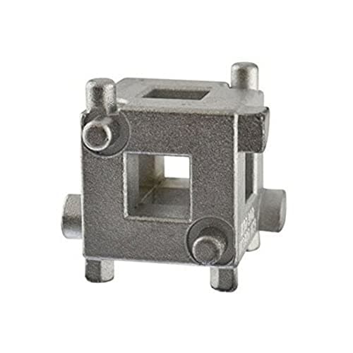 Image of Domasvmd Auto Car Vehicle Rear Disc Brake Caliper Tool Adjustment Tool Wind Back Cube 3/8" Drive Caliper Adaptor Car Repair Tool Metal Brake Tool Automotive-brake Adjuster Servicing Tool Car