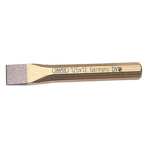 Image of Draper 51546 Expert Octagonal Flat Cold Chisel 125 x 12 mm , Blue