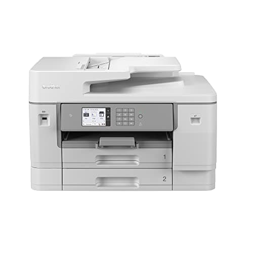 Image of Brother MFC-J6955DW Wireless Colour Inkjet Printer |A4 4-in 1 (Print/Copy/Scan/Fax) | Wi-Fi/USB/NFC | A3 Print/Copy/Scan, UK Plug