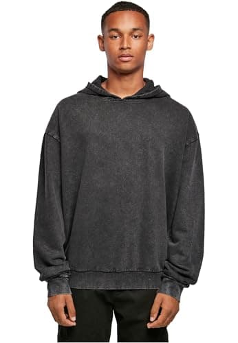 Image of Build Your Brand Acid Washed Oversized Hoodie L