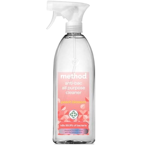 Image of Method Antibacterial Spray, All Purpose Cleaner, Peach Blossom, 828 ml