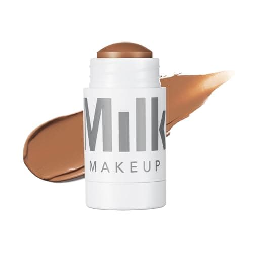Image of Milk Makeup Matte Bronzer, Baked (Bronze) - 0.19 oz - Cream Bronzer Stick - Buildable, Blendable Colour - Matte Finish - 1,000+ Swipes Per Stick - Vegan, Cruelty Free