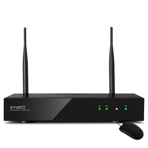 Image of XMARTO H.265 10-Channel 4K Ultra HD Long Range Wi-Fi 6 Network Video Recorder NVR/DVR with Linux OS and Easy Remote Access (WNP810-W6)