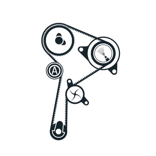 Image of SKF Water Pump And Timing Belt Kit VKMC 06134-2 Height 171 mm Length 271 mm Width 142 mm - OE Quality