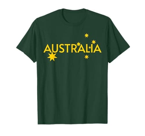 Image of Australia Flag Jersey T-Shirt