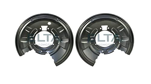 Image of Brake Backing Plate - Rear - PAIR - LH + RH - Dust Shields