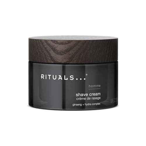Image of RITUALS Homme Shave Cream for Men, Protective Shaving Cream with Ginseng and Hydra Complex, Softens and Cushions for a Smooth Shave, 250ml