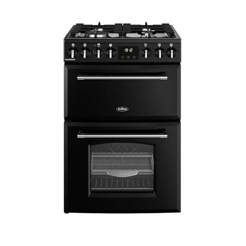 Image of Belling Farmhouse 60cm Dual Fuel Cooker - Black