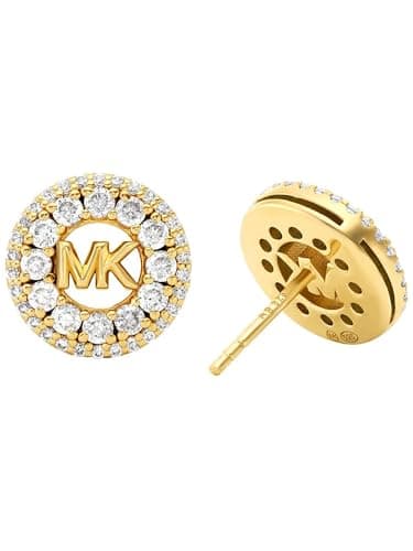 Image of Michael Kors Premium Women's Gold-Tone Sterling Silver Earring, MKC1827710
