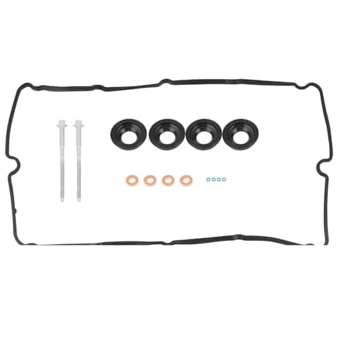 Image of GEARLEADER 15PCS 1372490 Injector Seals Bolts+ Rocker Cover Gasket & Gasket O-Rings Compatible with Ford Transit Mk7 2.2 Tdci 2006-2014
