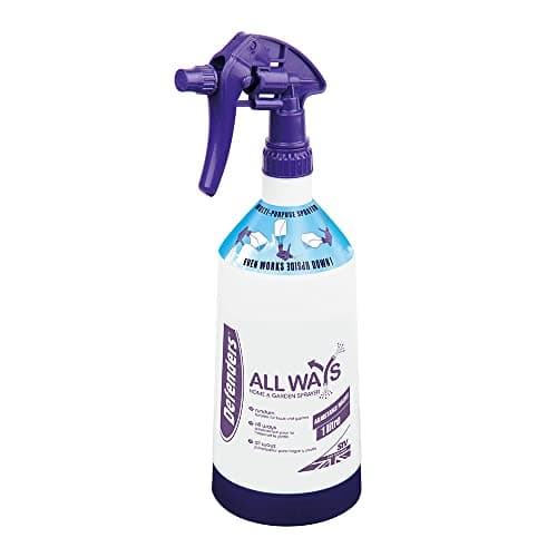 Image of Defenders® All Ways Home & Garden Sprayer Bottle – 1 Litre | Multi-Purpose Continuous Spray | Adjustable Nozzle | Works Upside Down | Indoor & Outdoor Use