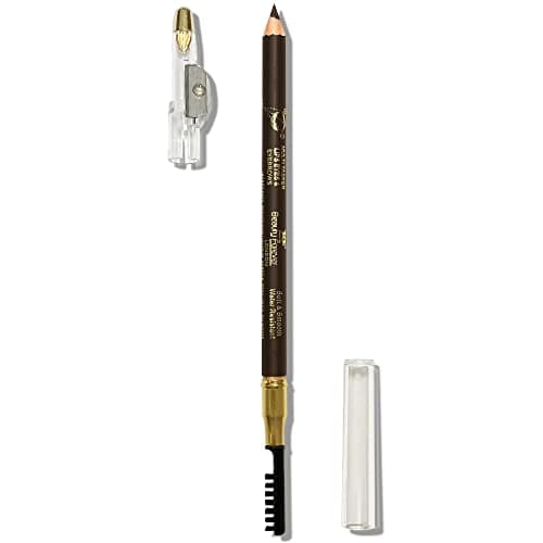 Image of Beauty Forever Dual Ended True Kohl Eyebrow Pencil & Multi Tasker with Sharpener & Separator Comb, Lip liner, Eyeliner, Smudge & Waterproof (Dark Brown)