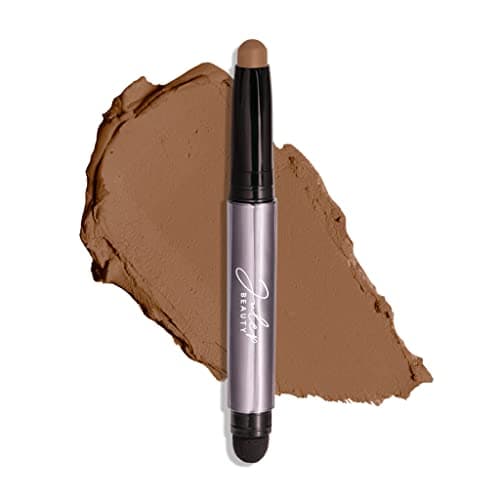 Image of Julep Eyeshadow 101 Crème-to-Powder Eyeshadow Stick (10 Smoky Tawny Matte) Long-Lasting, Waterproof Eye Shadow - Blendable, Crease-Proof with Built-In Smudger